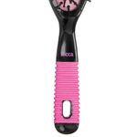 Escova Oval Peq Black & Pink Ricca - Image 3